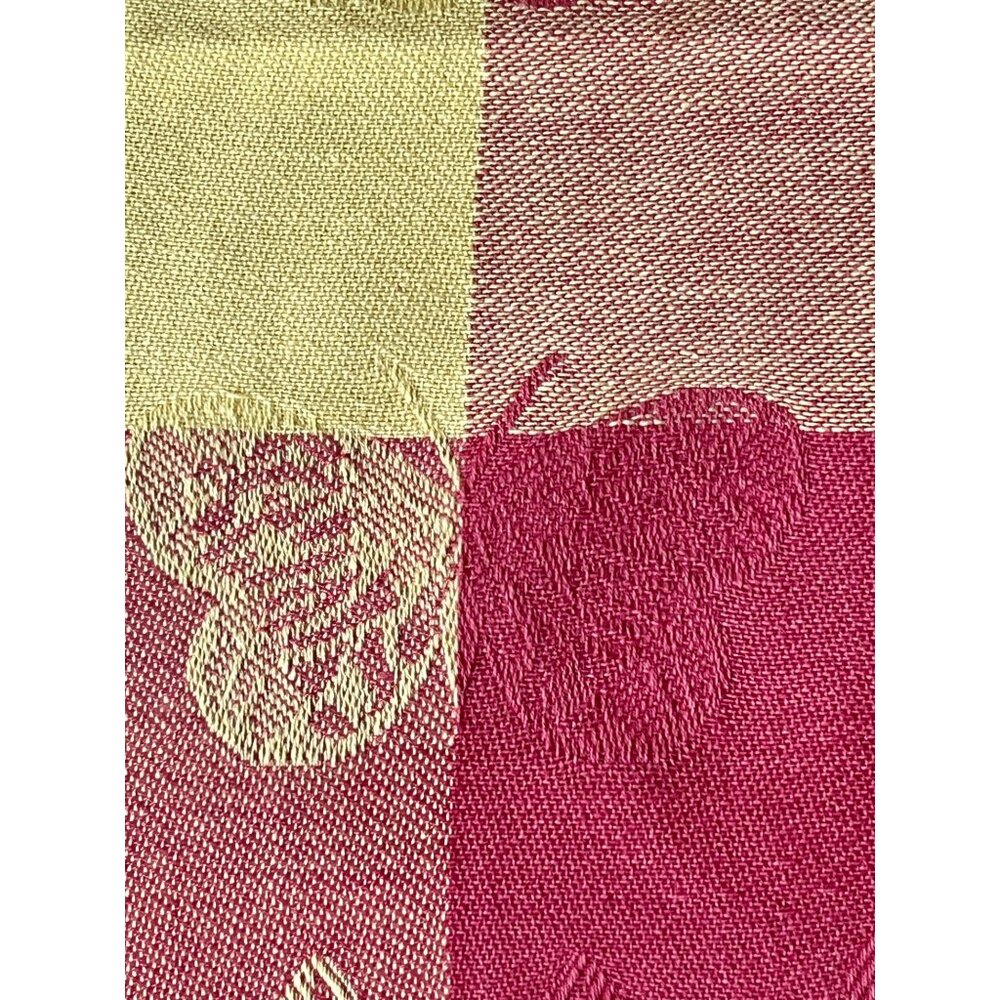 Mango Home Cotton Woven Jacquard Dish Towel NWT 28x18 Cherries Butterflies Gift - Picture 8 of 9